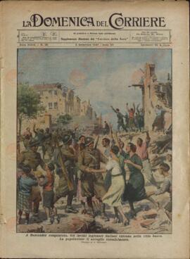 La domenica del Corriere. 5 de septiembre de 1937: "Santander conquistada"