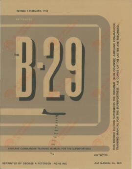 Manual de formación del bombardero B-29. (1945)