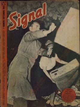 Signal. "Después de una noche trágica..." 1er Nº Septiembre 1943.