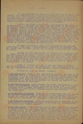 Rojo Lluch, Gen. Vicente (1894-1966): Carta Abierta a los Españoles, c. 1953