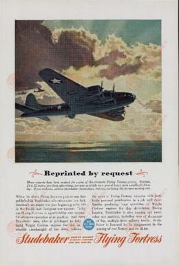 "Studebaker, Fortaleza Volante". 1943