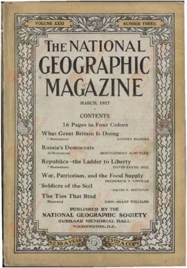 The National Geographic Magazine. "Rusia, 1917", Volumen 31. Marzo, 1917