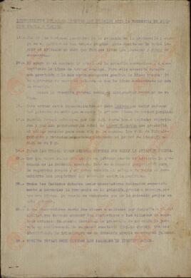 Instrucciones sobre uso de paneles frente a la aviación (Guerra Civil).