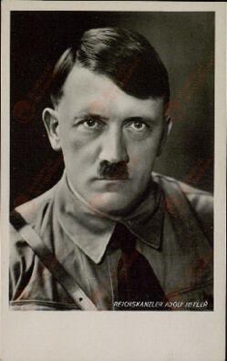 "Canciller imperial Adolfo Hitler". Por Hoffmann