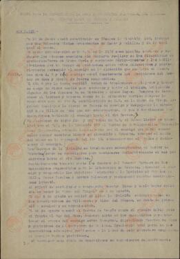 Sáenz de Buruaga y Polanco, Eduardo. Datos para hoja de servicios. 1937 - 1938