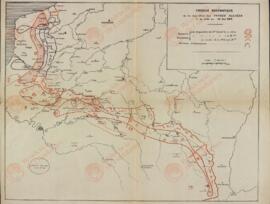Croquis Esquemático de la Situación de las Fuerzas Aliadas, 26 de Mayo de 1918