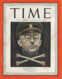 Time, 12 de Febrero de 1945: "El Nazi Himmler"