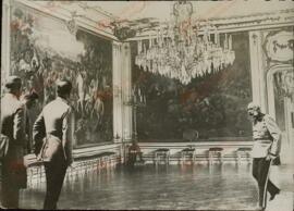 "Franz Josef I, El emperador y rey cerca de las maniobras / Audiencia en Schonbrunn del Emperador y rey Franz Josef I"