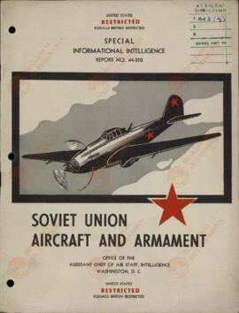 "Armamento y Aviones de la Unión Soviética". Septiembre 1944. Restringido manual estadounidense
