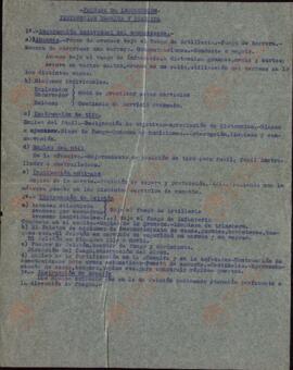 Programa de instrucción teórica y práctica (Guerra Civil).