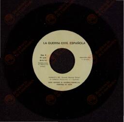 Disco de canciones de La Guerra Civil Española