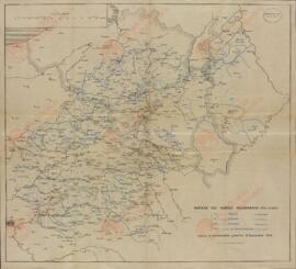 Plano de los Avances del Ejército Alemán, c. 1914
