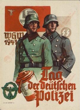 Día de la Policía Alemana. 1941
