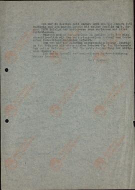 "Cartas de la organización extranjera del NDASP a Heinrich Behrmann: Solicitud de Heinrich Behrmann para llevar dinero de Alemania a España". 23 octubre 1937