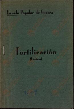 Escuela Popular de Guerra. Fortificación (láminas)