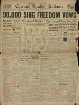 Chicago Sunday Tribune: el mejor periódico del mundo. 16 agosto 1942