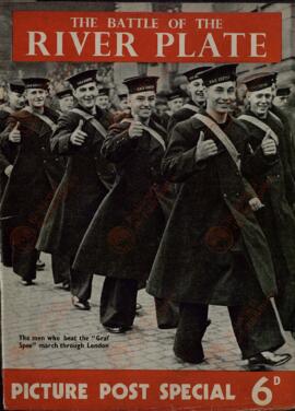 Picture Post. "La batalla del río de la Plata" (Hundimiento del Graf Spree). Edición especial.