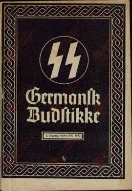 Germansk Budstikke. Cuaderno 8/9, 1942