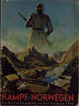 Lucha en Noruega: un revista de recuerdo de la expedición militar de 1940