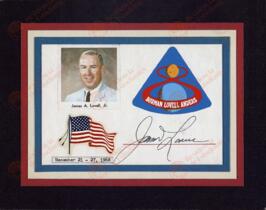 Lovell Jr., James Arthur (1928-). Astronauta de la Expedición Apollo VIII, 21 a 27 de Diciembre de 1968.