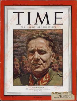 Time, 9 de Octubre de 1944: "El mariscal Tito"