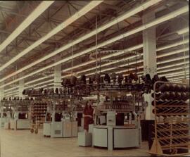 Fábrica Textil en Cottbus, República Democrática Alemana, 1970