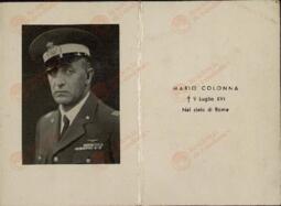 Documentos y fotografías Mario Colonna