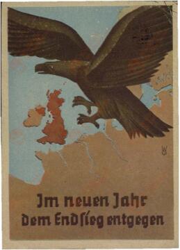 "En el nuevo año, la dirección es hacia la victoria final". 30 diciembre 1941