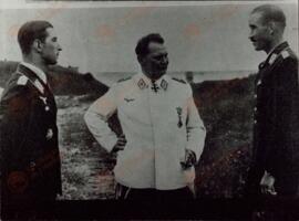 Imagen de Goering con dos generales