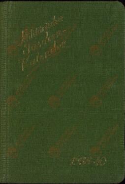 Agenda-Calendario militar 1938-40