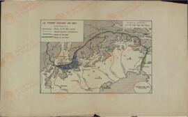 Plano del Frente Italiano en 1917