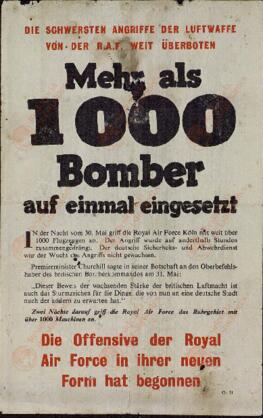 "Más de 1000 bombas lanzadas"