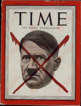Time, 7 de Mayo de 1945: "Hitler (sin palabras")