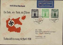 "Un Pueblo, un Reino, un Líder". 10 april 1938