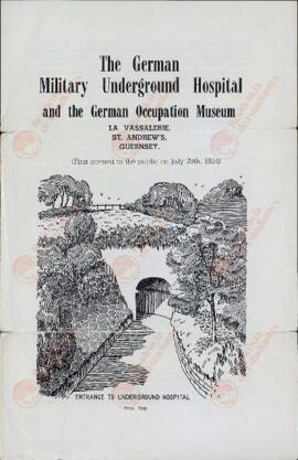 "Cuadra del hospital subterráneo alemán. Guernsey"