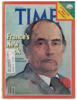 "Time", 29 de Junio de 1981: "La nueva imagen de Francia: El presidente francés François Miterrand"
