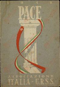 "Asociación Cultural Italia - URSS. Carné de Gennaro Annunziata Vincenzo. 1948"