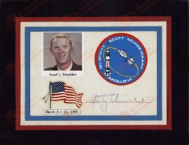 Russell Louis Schweikart (1935-). Astronauta de la Expedición Apollo IX, 3 a 13 de Marzo de 1969.