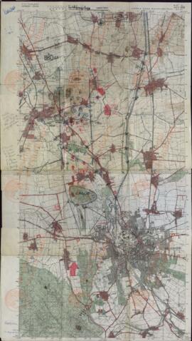 "Mapa militar de Alemania". 13 agosto 1961