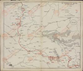 Plano de los Intentos de Ruptura del Frente Alemán, c. 1915