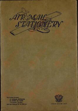 United States Navy. "Cartas y sobres para correo aéreo"