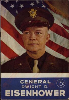 Eisenhower, Dwight David "Ike". (1890-1969). American War Leader Series. Nº 2. Distribuido por Curtis Publishing Company, 1944