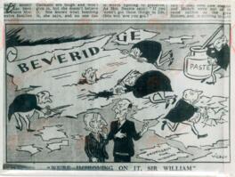 News Chronicle. "Estamos mejorándolo, Sir Willian". 1 de Marzo de 1944.