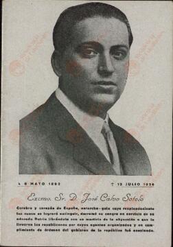 Calvo Sotelo, José. Conmemoración