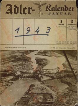 Adler Kalender 1943