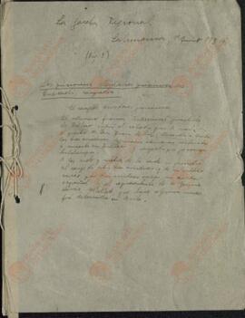 Malet-Daubant, Henri François. Corresponsal Agencia Havas. Correspondencia en torno a su detención en Ávila en 1937