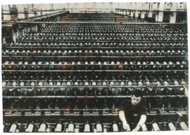 Interior de una Planta Textil en la URSS, c. 1970