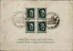 "Klefner, Hilde / Kinsey, Gladys. Quien quiere salvar un pueblo sólo puede pensar heroicamente. 20 abril 1937"
