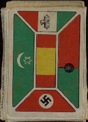 Baraja de cartas. "España y sus banderas"