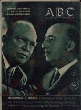 ABC. "Eisenhower y Franco". 27 Septiembre 1953.